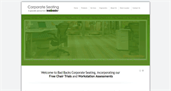 Desktop Screenshot of corporateseating.com.au